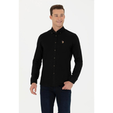 U.S. Polo Assn. Erkek Minimalist Uzun Kol Gömlek - Regular Fit
