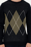 U.S. Polo Assn. Erkek Minimalist Yuvarlak Yaka Kazak - Günlük Stil