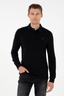 U.S. Polo Assn. Erkek Uzun Kol Polo Yaka Sweatshirt - Günlük Minimalist Stil