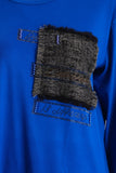 Vedi-bb Oversize Uzun Kol Minimalist Kadın Bluz - Günlük Kullanım