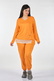 Vedi-bb Kadın Oversize V Yaka Uzun Kol Sweatshirt Takım - Rahat ve Şık