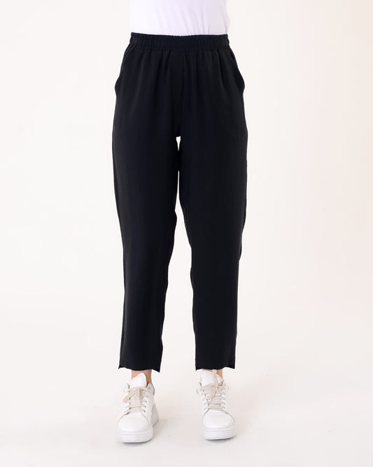 Vedi Minimalist Crop Pantolon - Günlük Kullanım için Rahat ve Şık