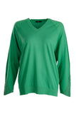 Vedi Oversize V-Neck Women's Knitwear - Minimalist Everyday Style