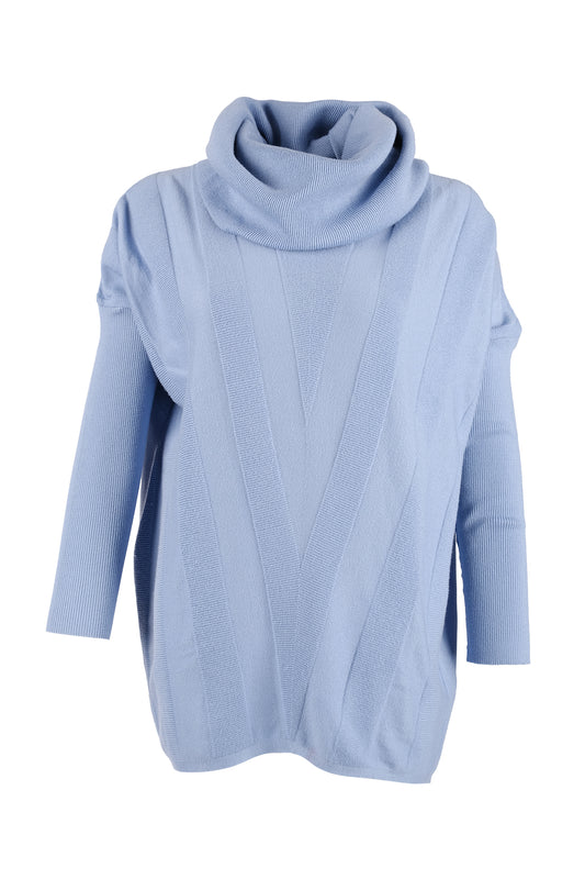 Vedi Oversize Boğazlı Midi Kadın Tunik - Rahat ve Şık Kışlık