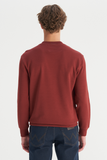 Wrangler Men's Regular Fit Crew Neck Sweatshirt with Logo Detail
