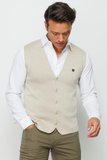 Men's Thin Knit Plain Vest Pattern