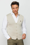 Men's Thin Knit Plain Vest Pattern