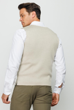 Men's Thin Knit Plain Vest Pattern