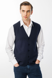 Men's Thin Knit Plain Vest Pattern