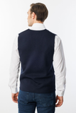 Men's Thin Knit Plain Vest Pattern