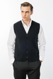 Men's Thin Knit Plain Vest Pattern