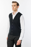 Men's Thin Knit Plain Vest Pattern