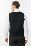Men's Thin Knit Plain Vest Pattern