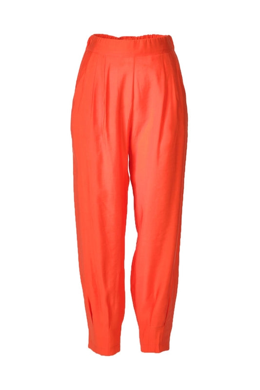 Ysatis Midi Pileli Oversize Kadın Pantolon - Minimalist Tarz
