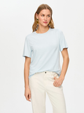 Round Neck Short Sleeve T-Shirt by Faik Sönmez