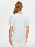 Round Neck Short Sleeve T-Shirt by Faik Sönmez