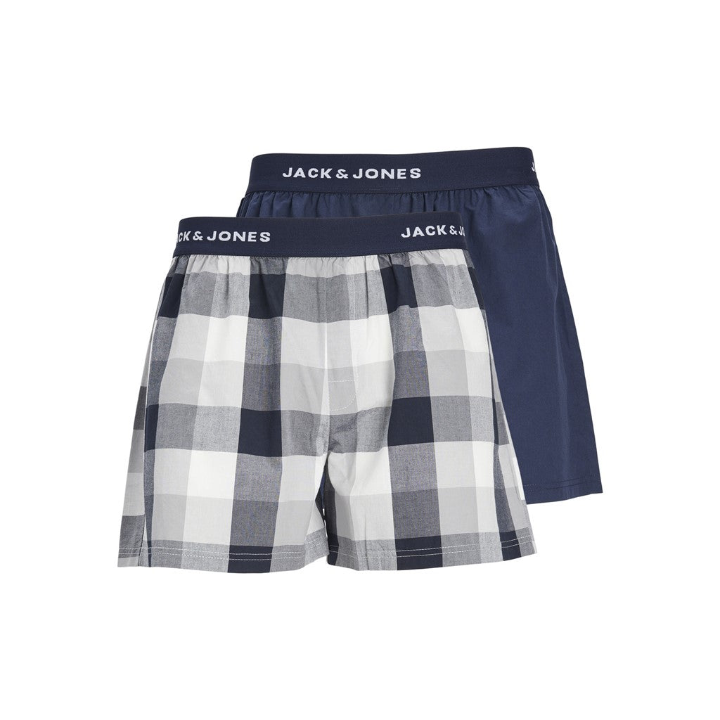 Jack&Jones Minimalist Pamuk Erkek Boxer Şort 2'li Set - Rahat ve Şık Main image