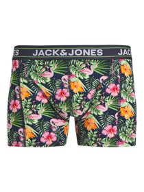Jack&Jones Flamingo Desenli Erkek Boxer Şort 3'lü Set - Rahat ve Şık