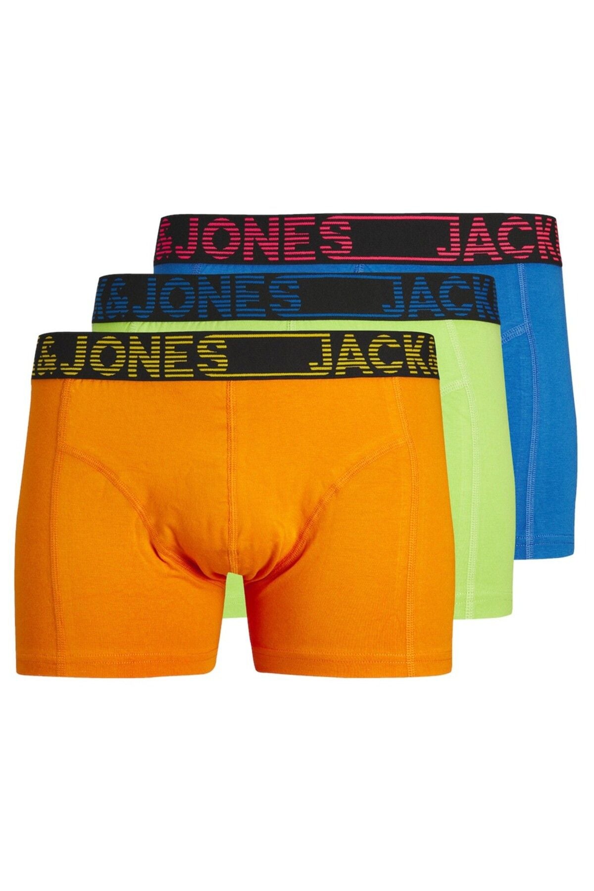 Jack&Jones Erkek Boxer 3'lü Set - Minimalist Tasarım - Günlük Konfor Main image
