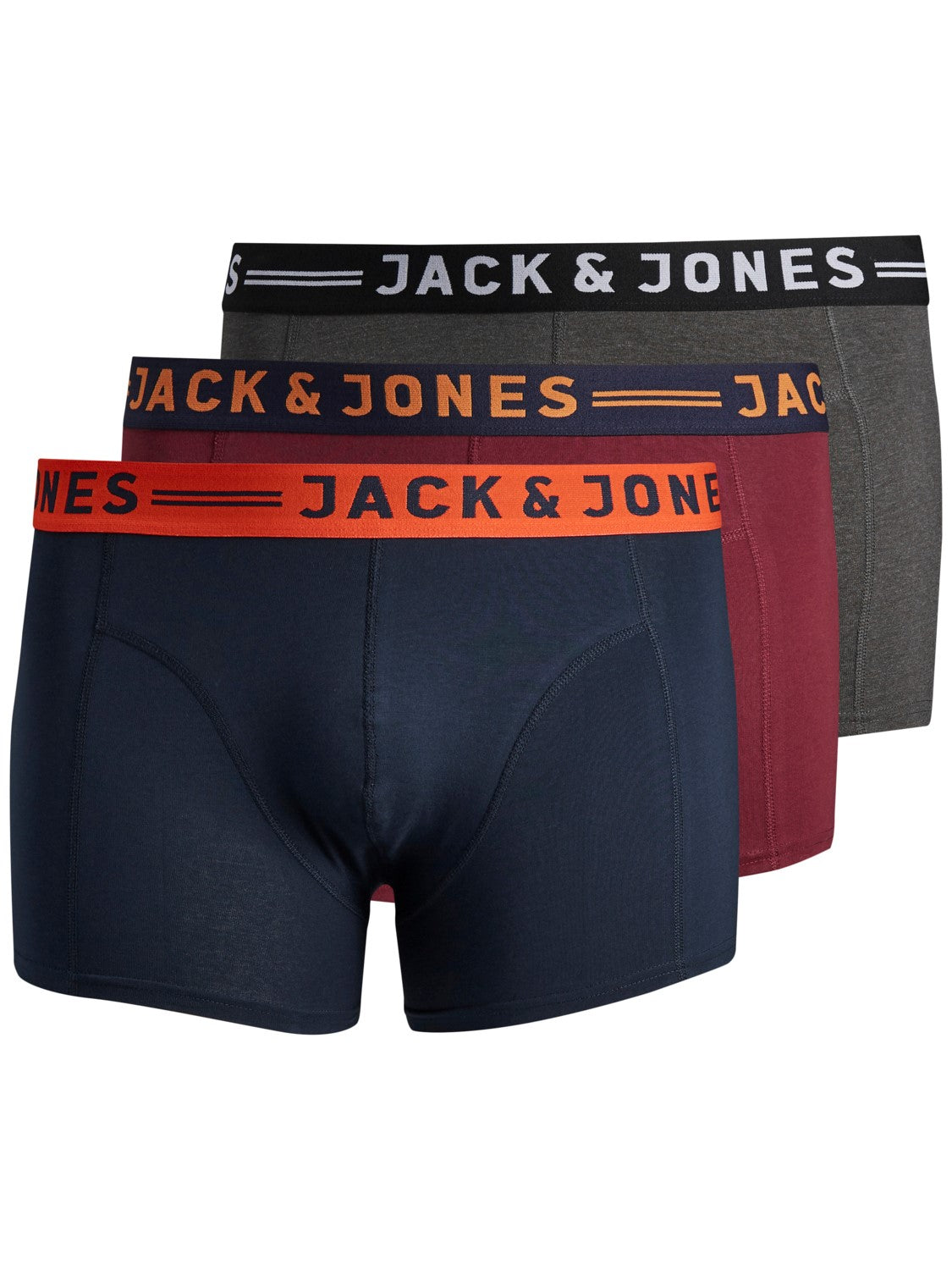 Jack&Jones Plus Erkek 3'lü Boxer Set 12147592 Main image