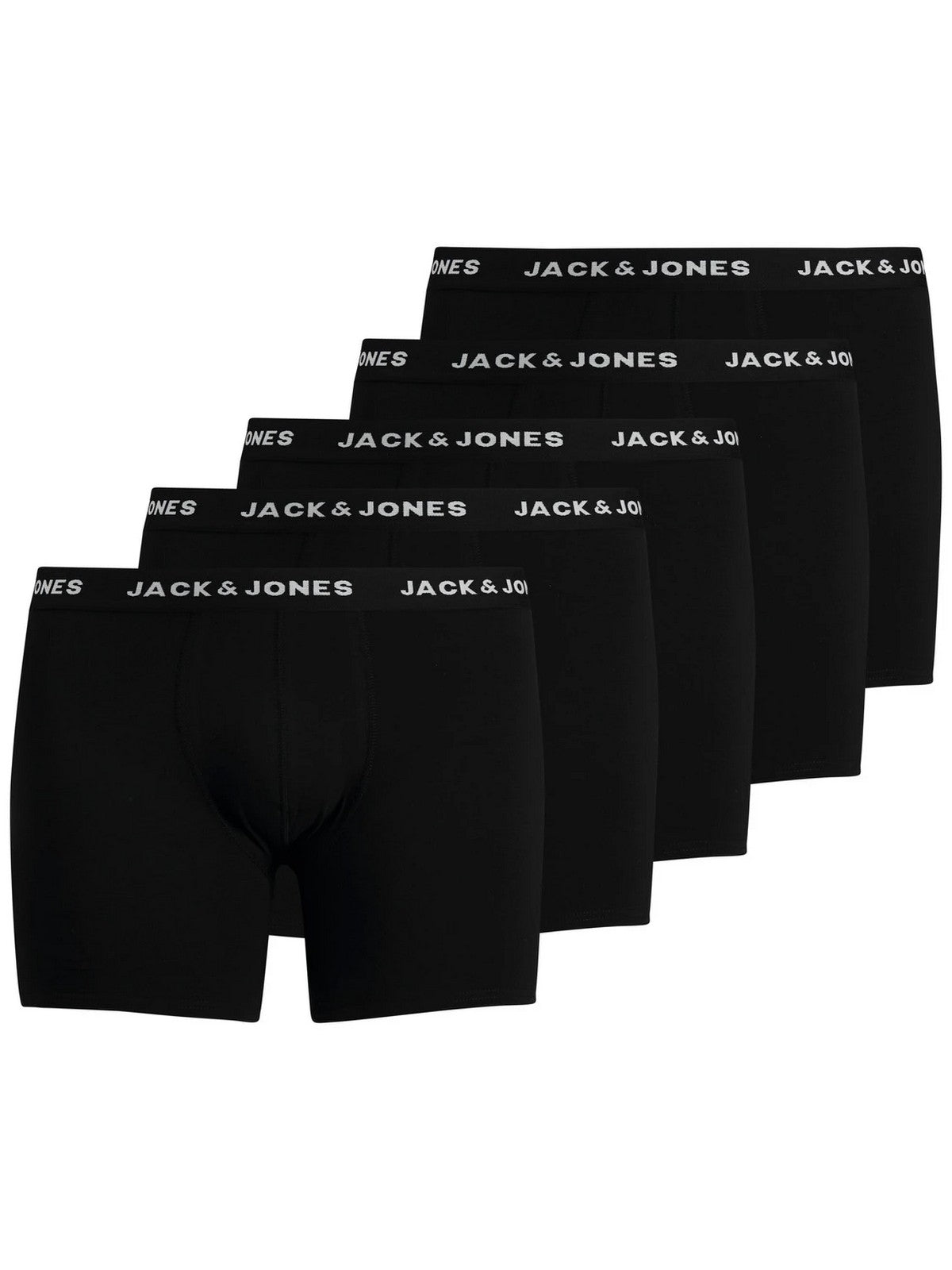 Jack&Jones Minimalist Erkek Boxer 5'li - Rahat & Şık Günlük İç Giyim Ana görsel
