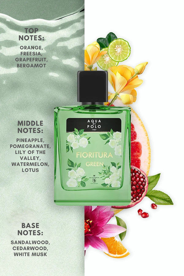 Aqua Di Polo Fioritura Green Erkek Parfüm - Minimalist ve Ferah Koku