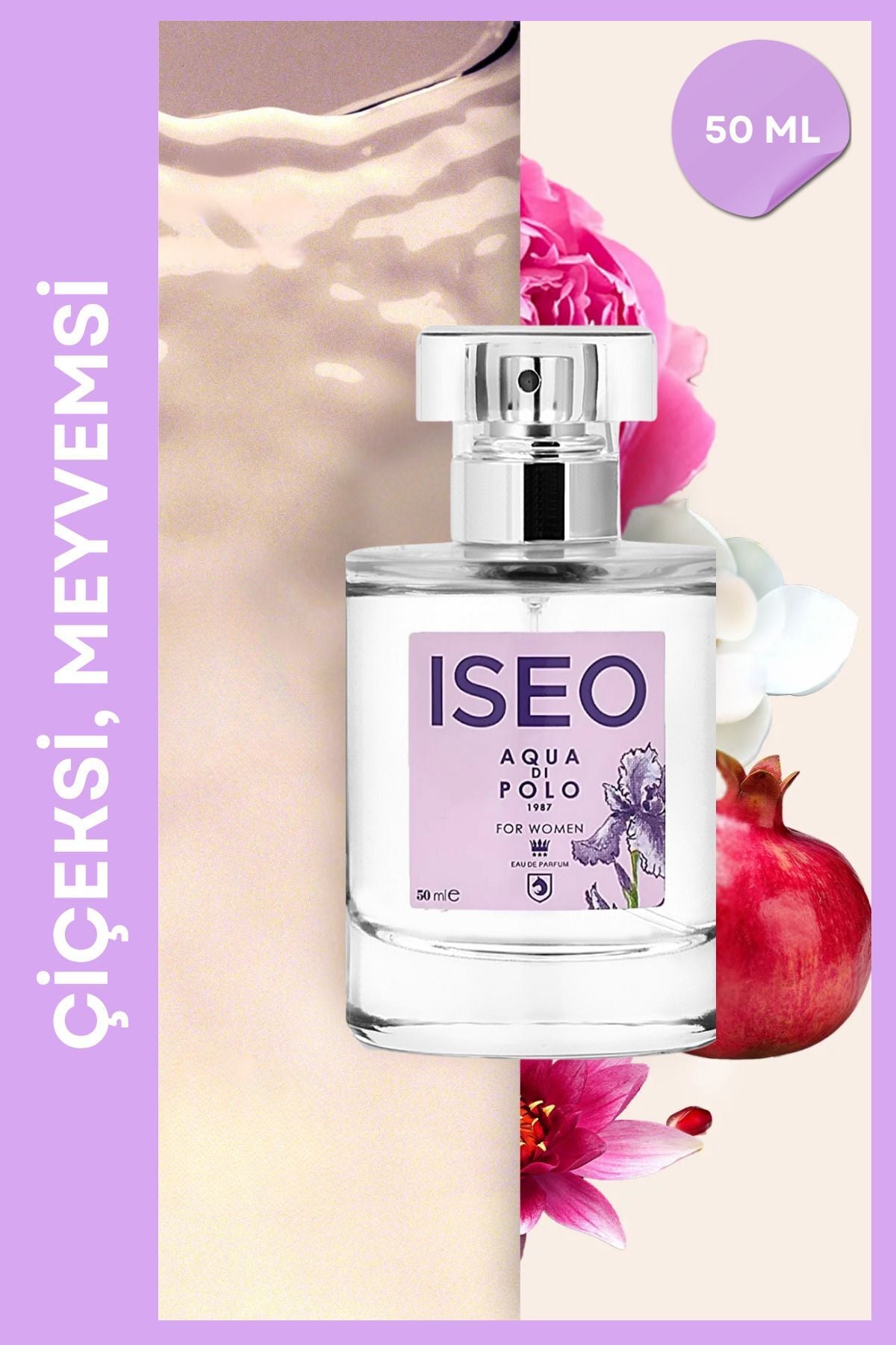 Aqua Di Polo Iseo Kadın Parfümü 50ml - Minimalist Şıklık Main image