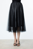Lined Glitter Tulle Skirt Ekol