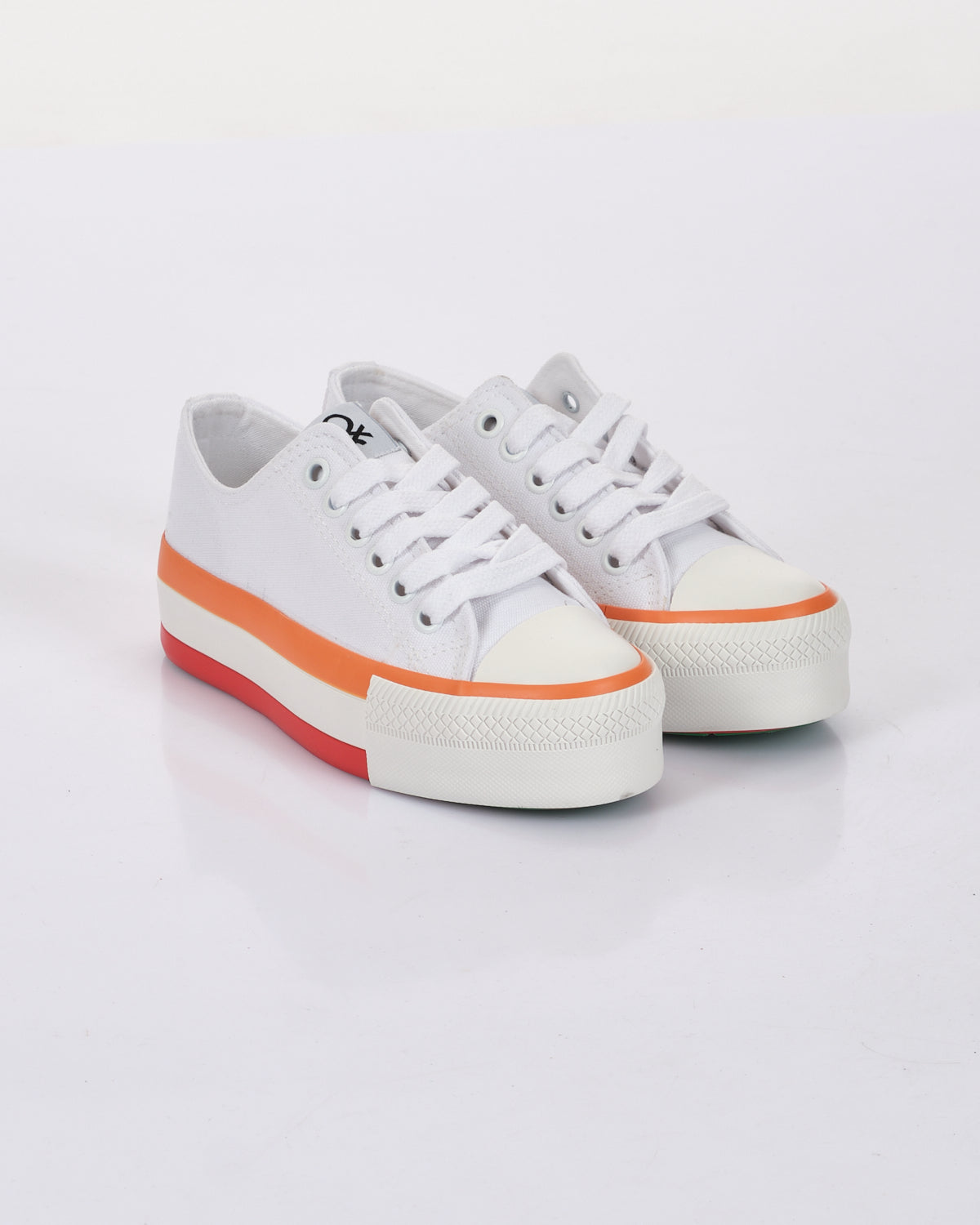 Benetton Minimalist Platform Kadın Sneaker - Günlük & Streetwear Secondary image