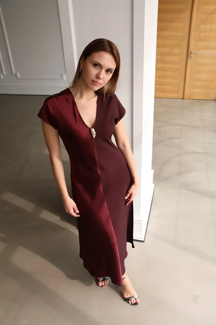 Ayhan Kadın Elbise 26YKRB62255 İkincil görsel