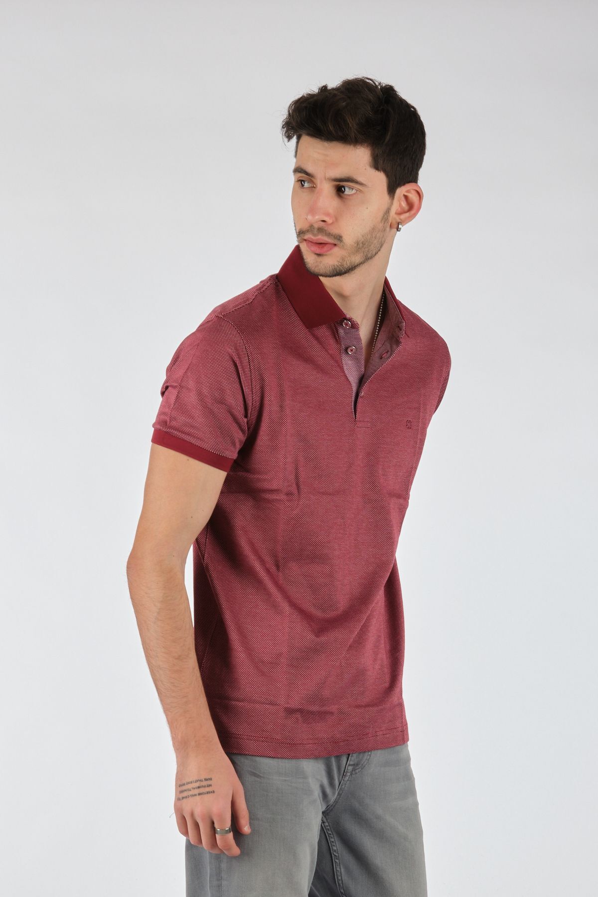 Barca Erkek Polo Yaka Kısa Kol T-Shirt - Regular Fit - Günlük Stil