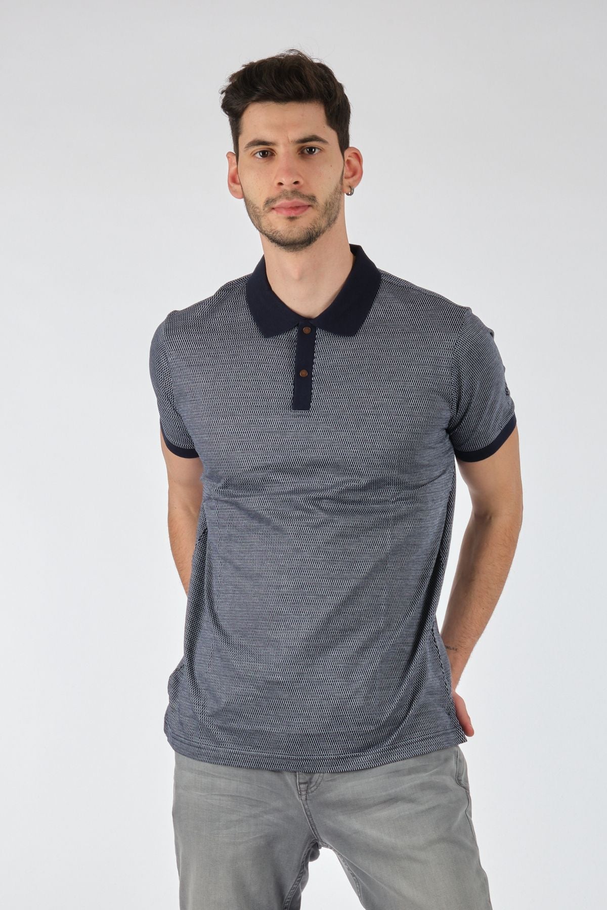 Barca Minimalist Erkek Polo Yaka T-Shirt - Kısa Kol Regular Fit Main image