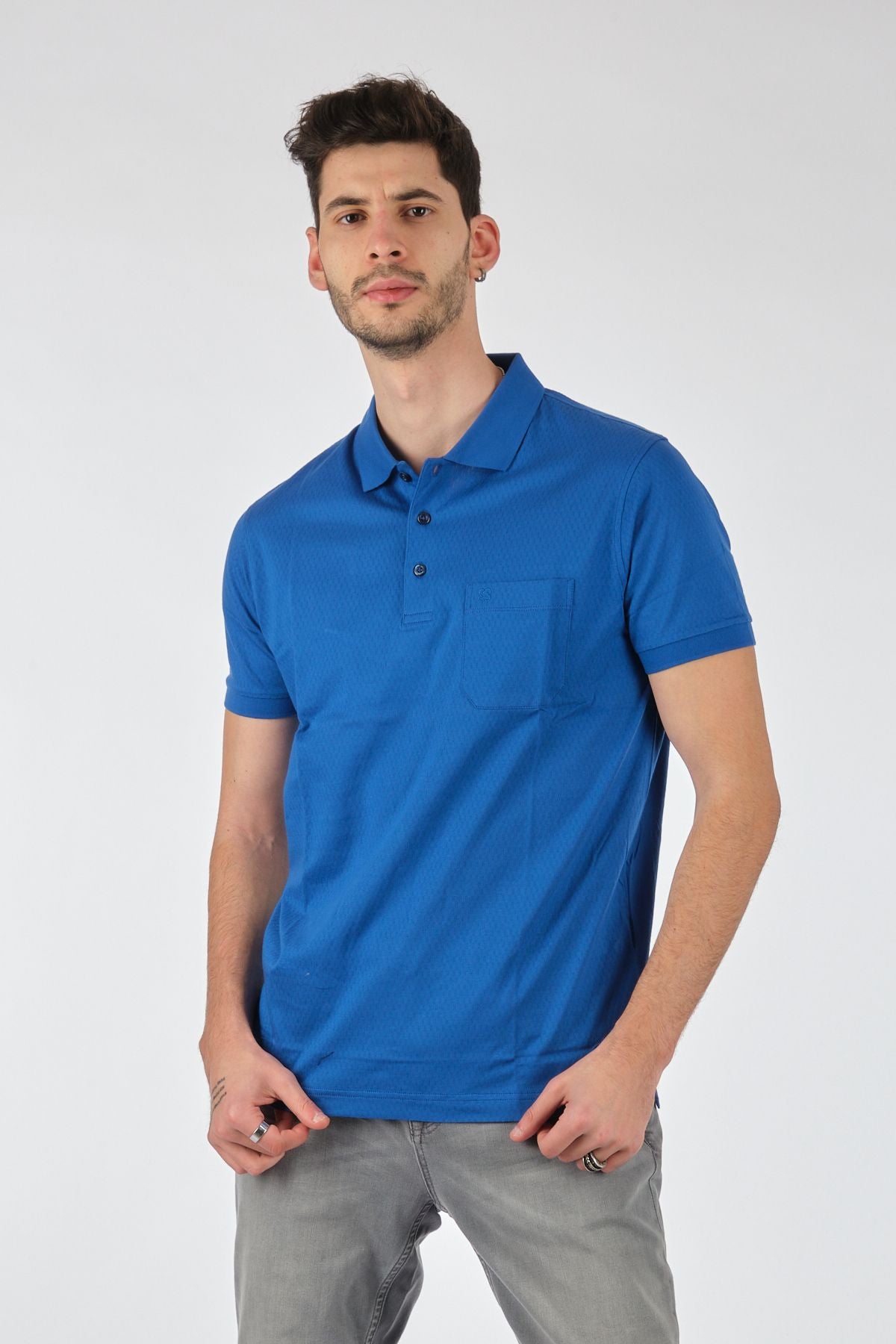 Barca Minimalist Polo Yaka Erkek T-Shirt - Kısa Kol Main image