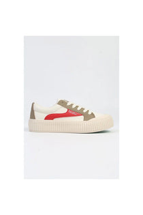 Benetton Kadın Günlük Minimalist Sneaker - Rahat ve Şık Platform Ayakkabı