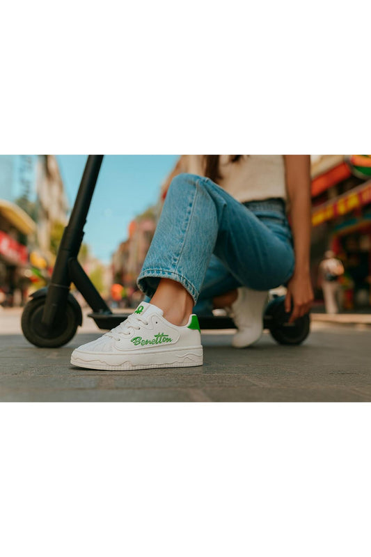 Benetton Kadın Minimalist Günlük Sneaker - Şık ve Rahat