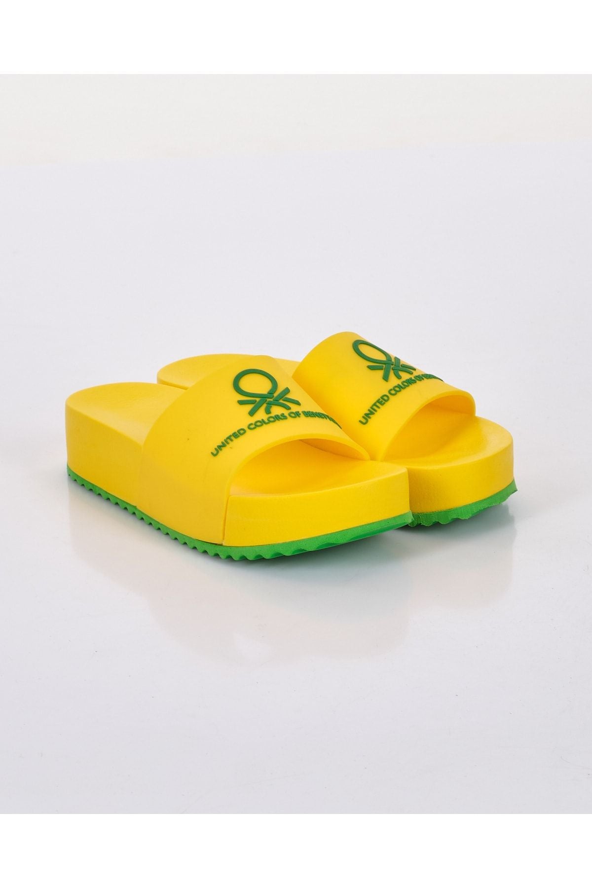 Benetton Kadın Platform Terlik - Minimalist Günlük Yazlık