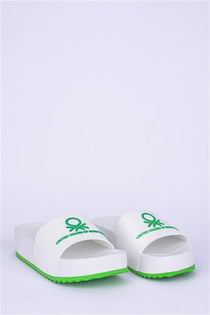 Benetton Kadın Platform Terlik - Minimalist Günlük Yazlık