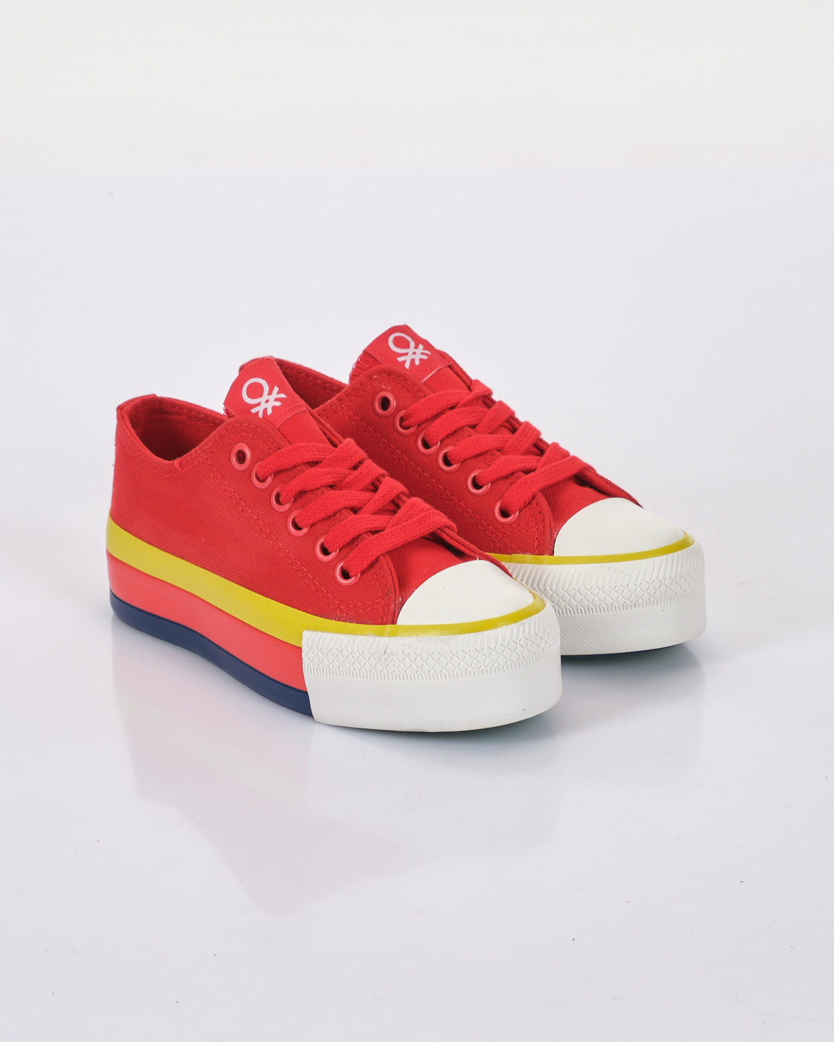 Benetton Minimalist Platform Kadın Sneaker - Günlük & Streetwear Secondary image