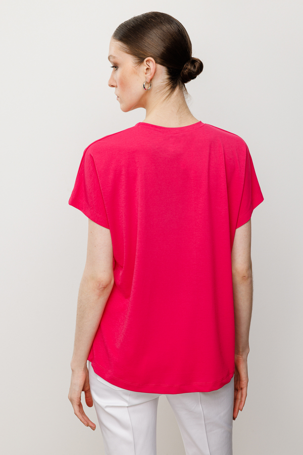 On Kadın Oversize Minimalist Kısa Kol T-Shirt - Günlük Şıklık