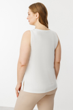 On Minimalist Sleeveless Midi Blouse for Women - Comfortable and Stylish Everyday Outfit