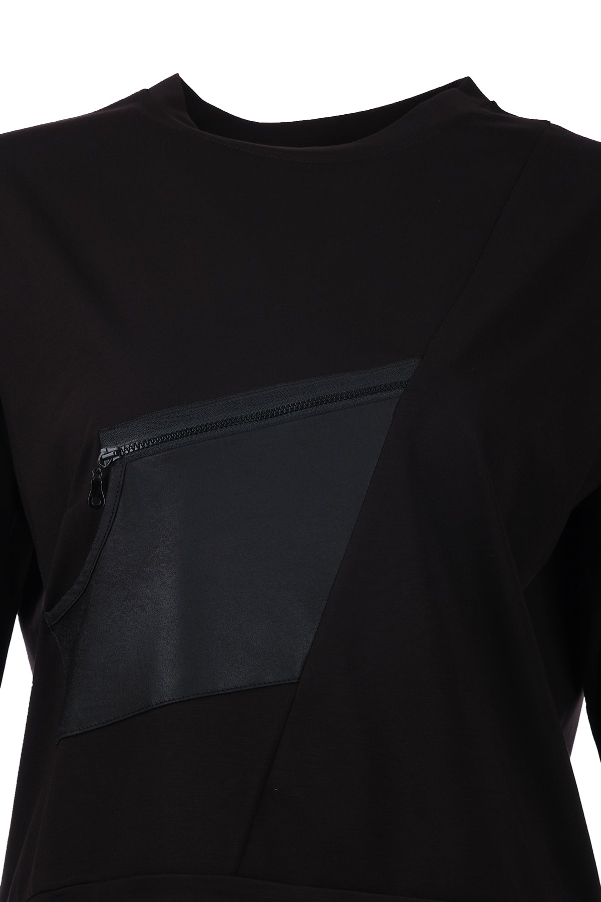 On Kadın Oversize Uzun Kol Minimalist Bluz - Günlük Stil Secondary image