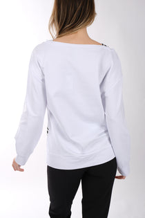 Ysatis Minimalist Oversize V Yaka Uzun Kol Kadın Bluz - Günlük & Özel Gün