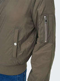 Only Minimalist Crop Bomber Ceket - Günlük & Şık | Hemen Al!