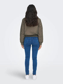 Only Minimalist Crop Bomber Ceket - Günlük & Şık | Hemen Al!
