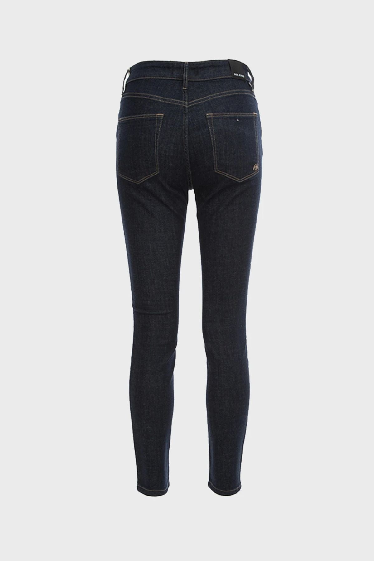 BSB Kadın Yüksek Bel Dar Paça Kot Pantolon - Minimalist Stil Secondary image