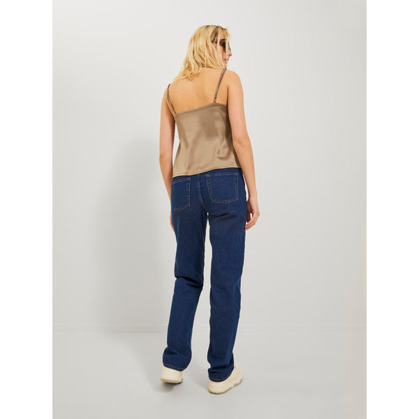 Jack&Jones JJXX V Yaka Saten Crop Büstiyer - Minimalist & Şık