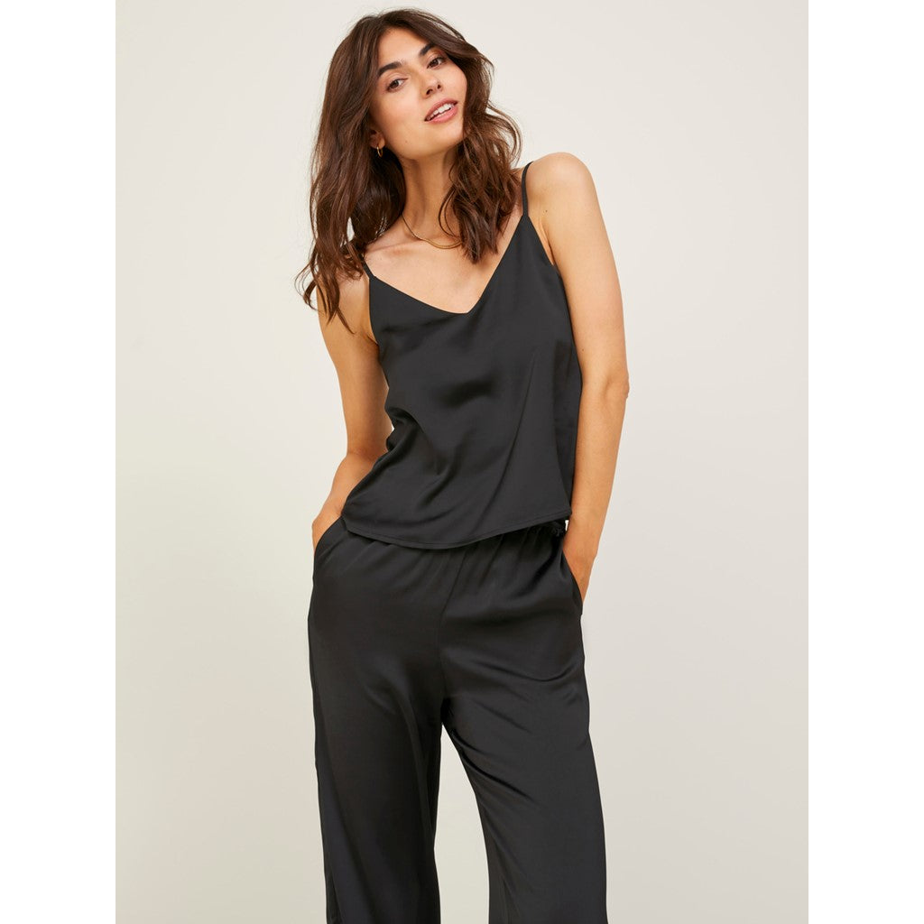 Jack&Jones JJXX V Yaka Saten Crop Büstiyer - Minimalist & Şık