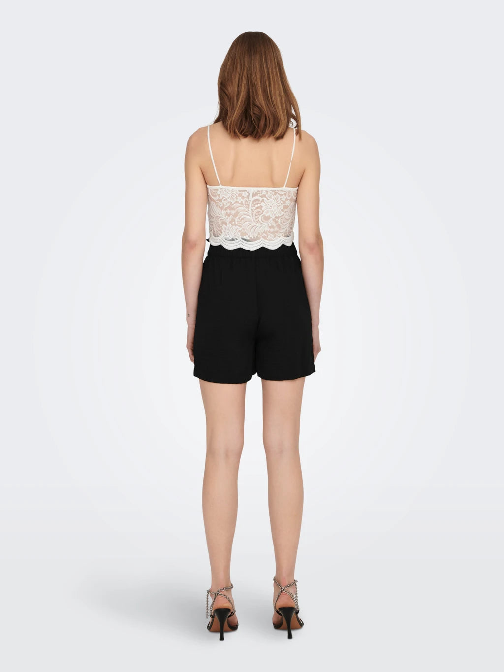 Only Kadın Dantelli İnce Askılı Crop Büstiyer - Minimalist Yazlık