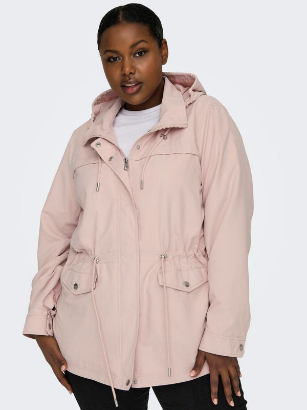 Carmakoma Oversize Kapüşonlu Midi Trençkot - Günlük Şıklık