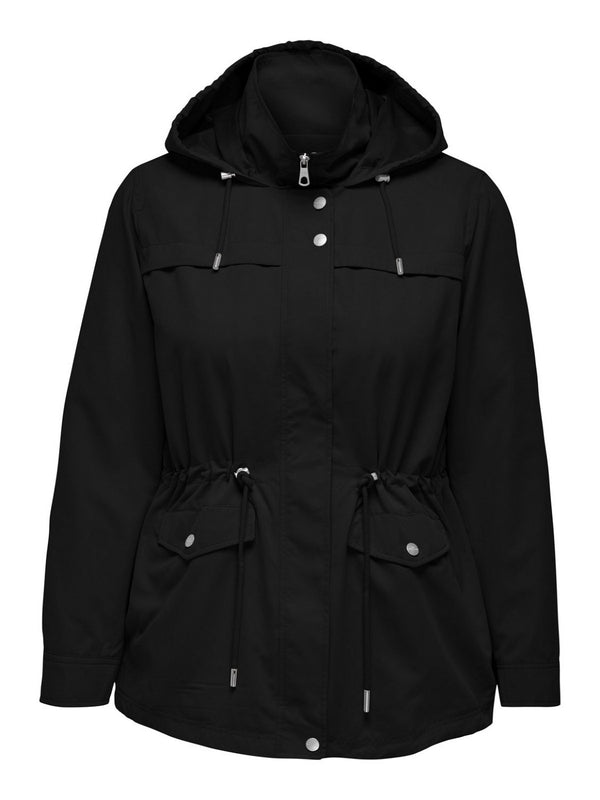Carmakoma Oversize Kapüşonlu Midi Trençkot - Günlük Şıklık